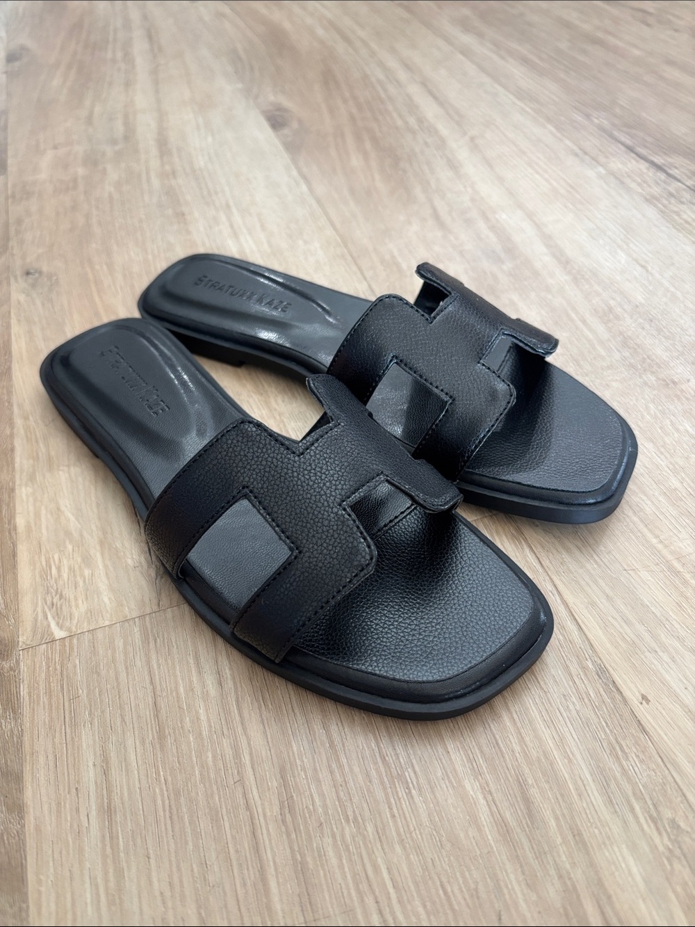 NEW Women’s Stratuxx Kaze Flat Dress Slide Sandals